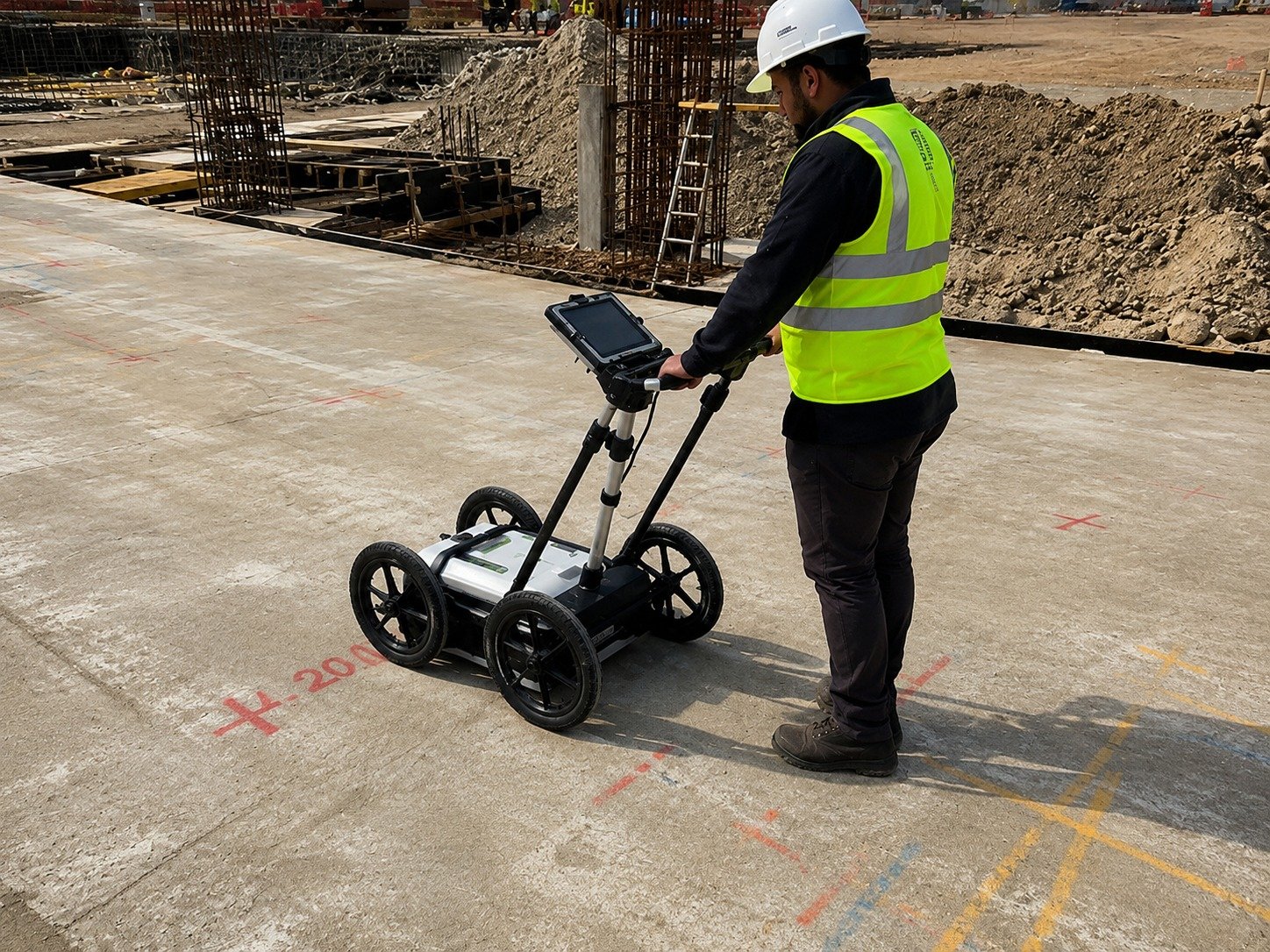 GPR SURVEY GEOTECHNICAL INVESTIGATION PILING IN HYDERABAD TELANGANA
